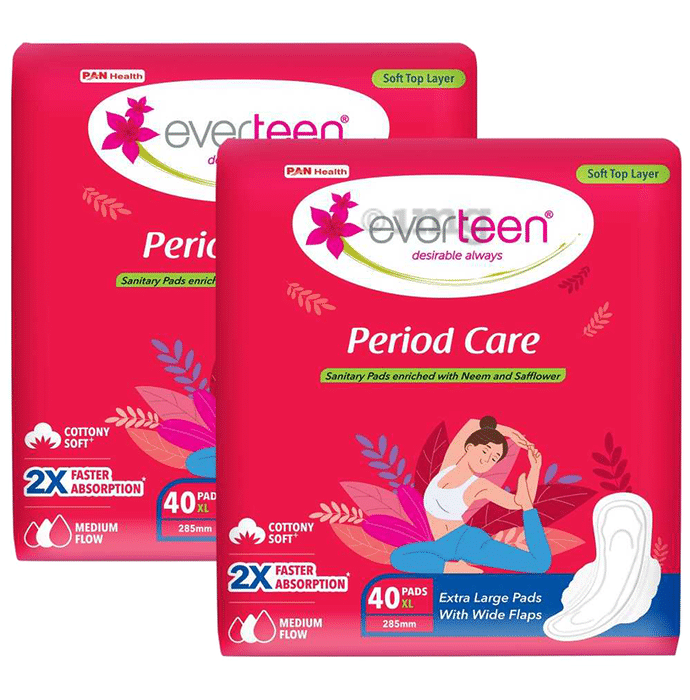 Everteen Period Care Soft Top Layer Sanitary Pads