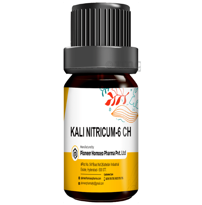 Pioneer Pharma Kali Nitricum Globules Pellet Multidose Pills 6 CH