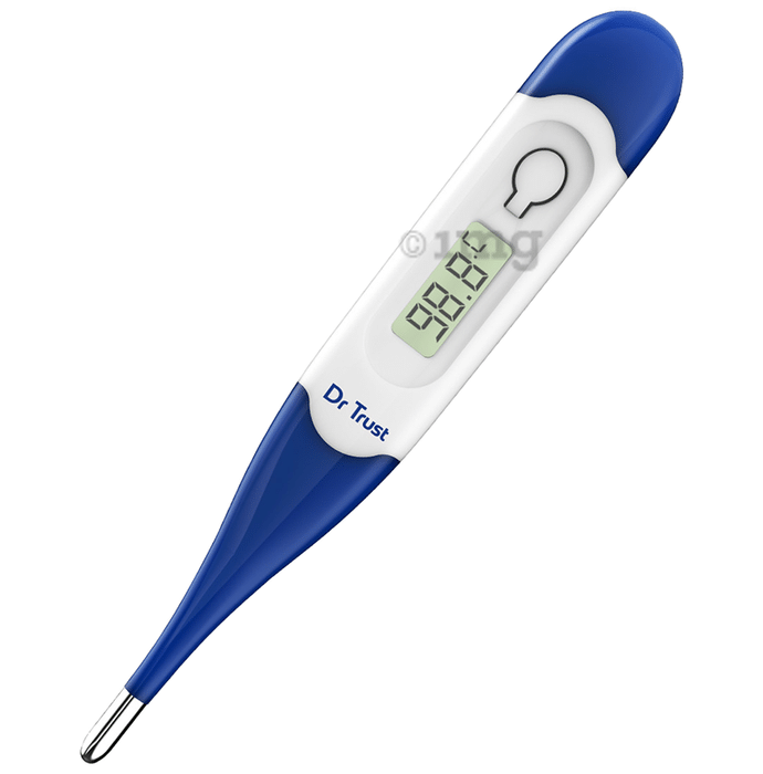 Dr Trust USA Flexible Tip Digital Thermometer 604 White