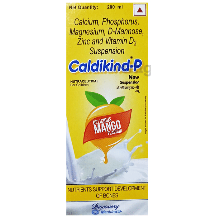 Caldikind -P Delicious Mango Oral Suspension