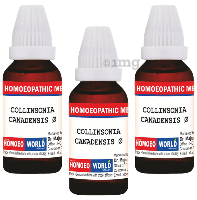Dr. Majumder Homeo World Collinsonia Canadensis Mother Tincture (30ml Each) Q