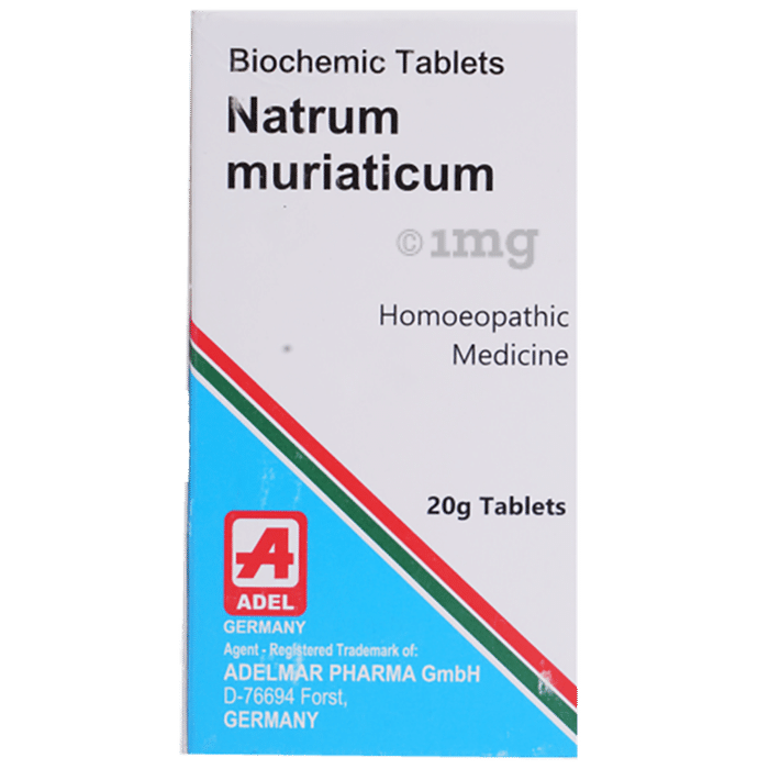 ADEL Natrum Muriaticum Biochemic Tablet 200X