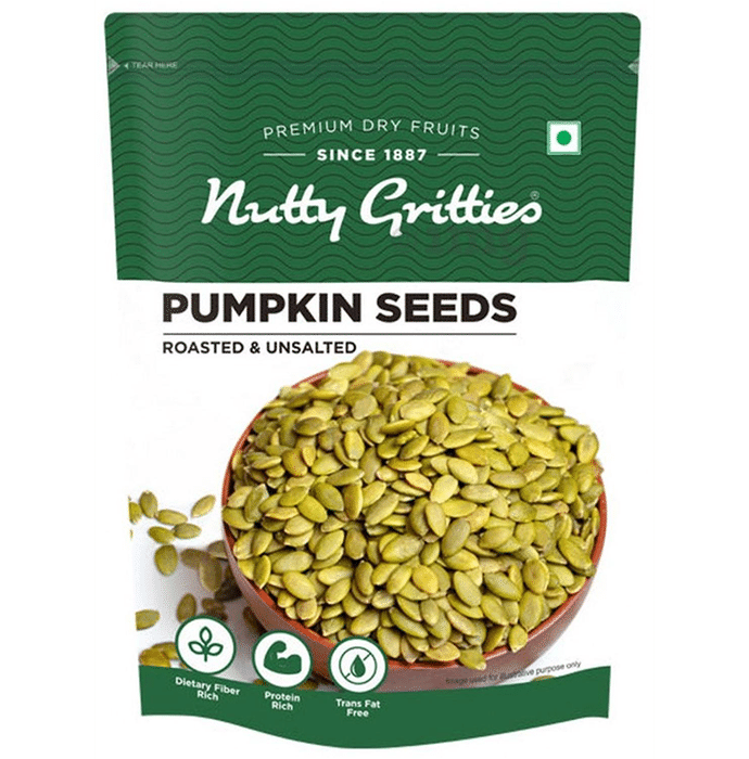 Nutty Gritties Pumpkin Seeds Roasted & Unsalted