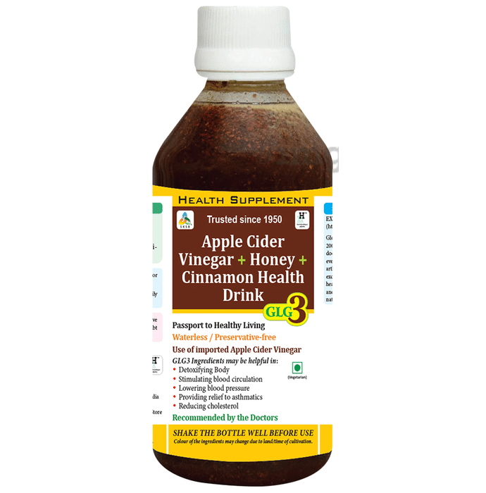 SKSB Garlic Lemon Ginger GLG3 Syrup (225ml Each)