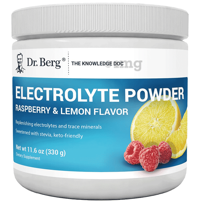 Dr. Berg Nutritionals Electrolyte Powder Raspberry Lemon