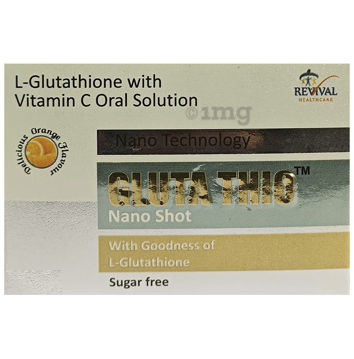 Gluta Thio Nano Shot Delicious Orange Sugar Free