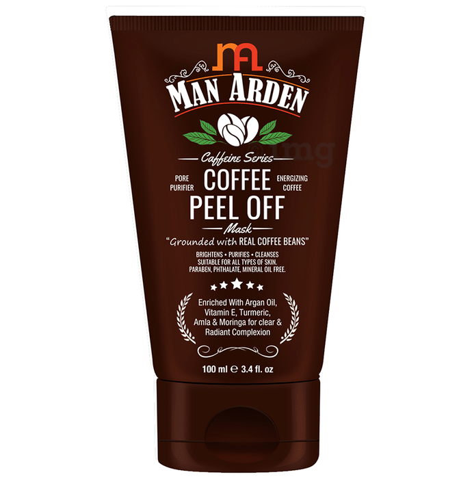 Man Arden Coffee Peel Off Mask