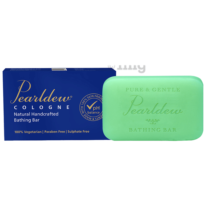 Pearldew Cologne Natural Handcrafted Bathing Bar (75gm Each)
