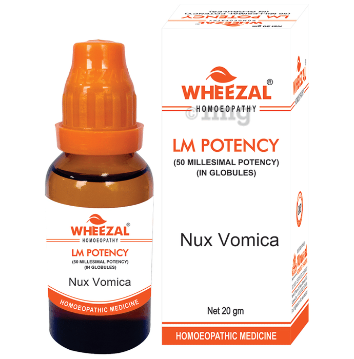 Wheezal Nux Vomica Globules 0/8 LM