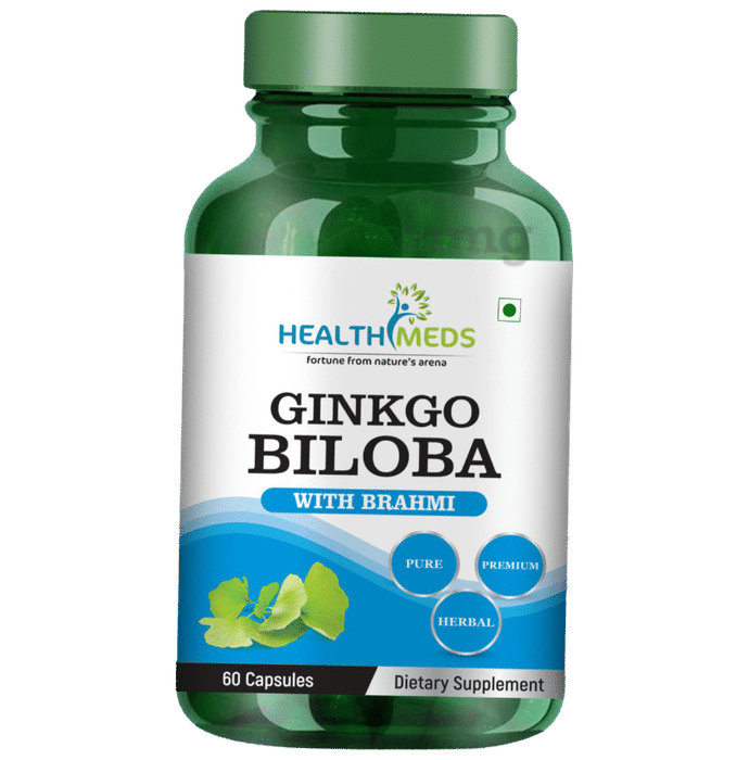 Healthmeds Ginkgo Biloba with Brahmi Capsule