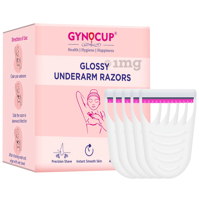 Gynocup Glossy Underarms Razors