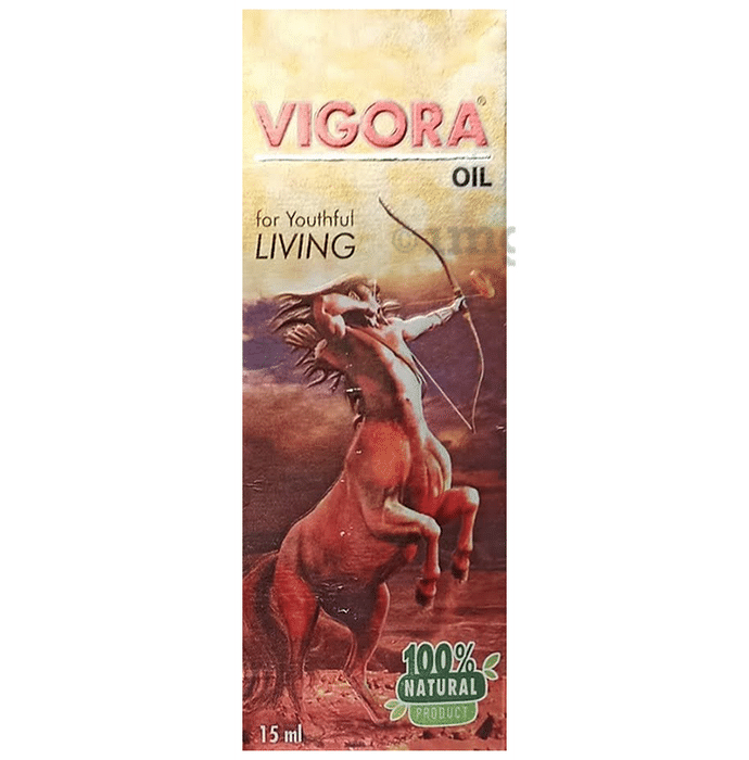 Vigora Combo Pack of Oil 15ml with 2 Strip of Tablet 10 Each