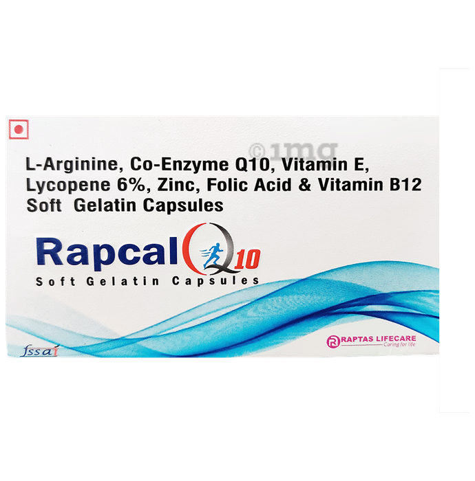 Rapcal Q10 Soft Gelatin Capsule
