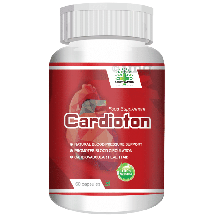 Healthy Nutrition Cardioton for Heart Health, BP & Blood Circulation | Capsule