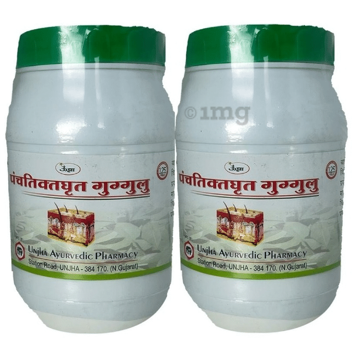 Unjha Punchatikta Ghrut Guggulu Tablet (1000 Each)