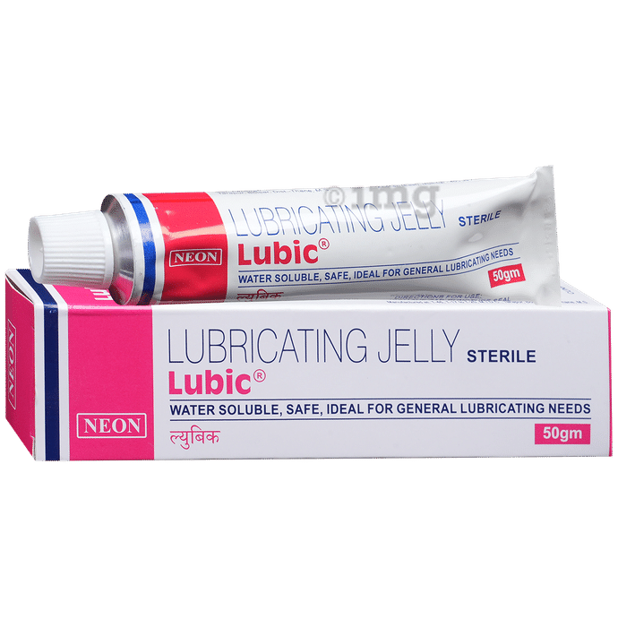 Lubic Lubricating Jelly Sterile for General Lubricating Needs | Water Soluble & Safe
