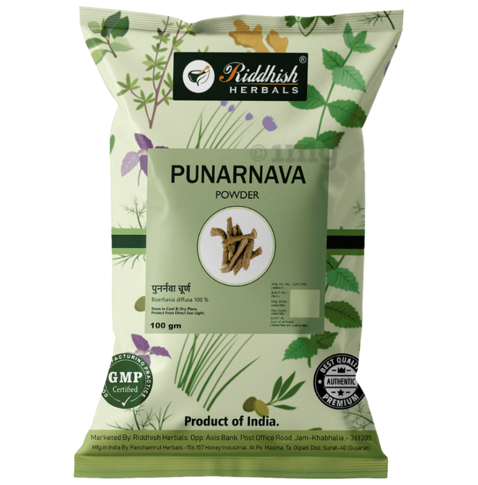 Riddhish Herbals Punarnava Powder (100 gm Each)
