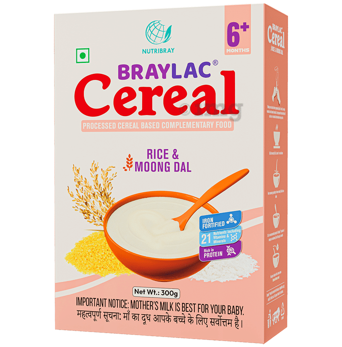 Braylac Cereal Powder Rice and Moong Dal