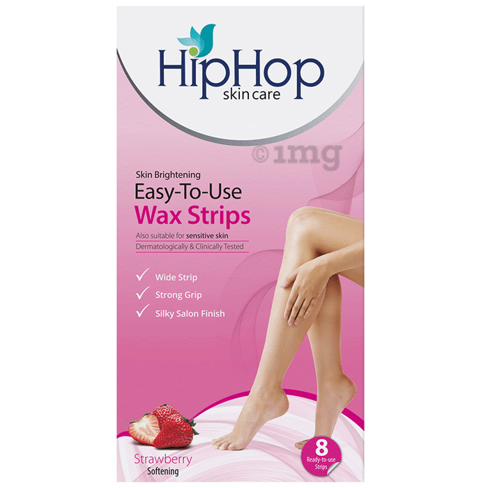 Hiphop Skincare Strawberry Softening Body Wax Strips