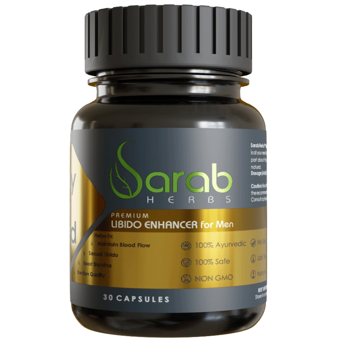 Sarab Herbs Stay In Bed Premium Libido Vitalizer for Men Capsule