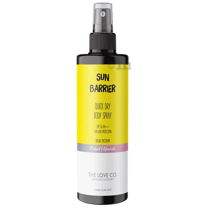 The Love Co. Sun Barrier Quick Dry Body SPF 50 PA++++
