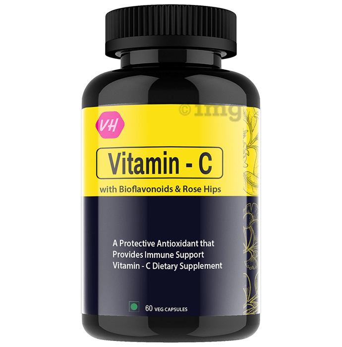 Vitaminhaat Vitamin C 1000mg with Bioflavonoids Rose Hips Capsule
