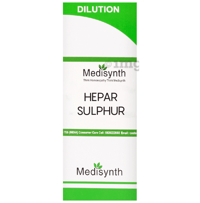 Medisynth Hepar Sulphur Dilution 30 CH