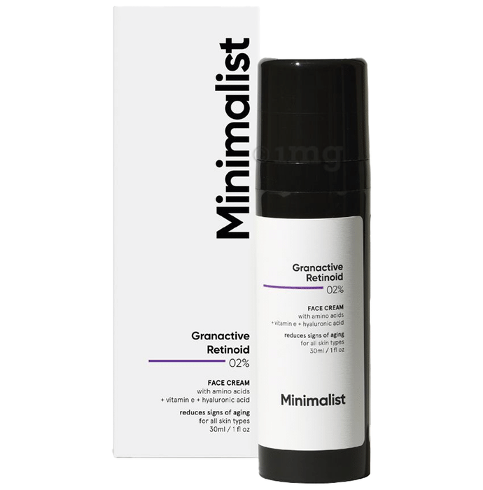 Minimalist 02% Granactive Retinoid Anti-Ageing Face Cream
