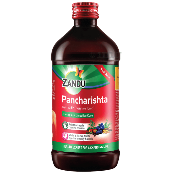 Zandu Pancharishta Ayurvedic Digestive Tonic Complete Digestive Care