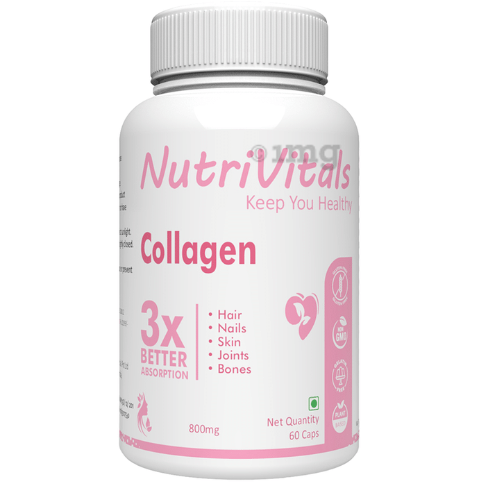 NutriVitals Collagen 3X Better Absorption Capsule