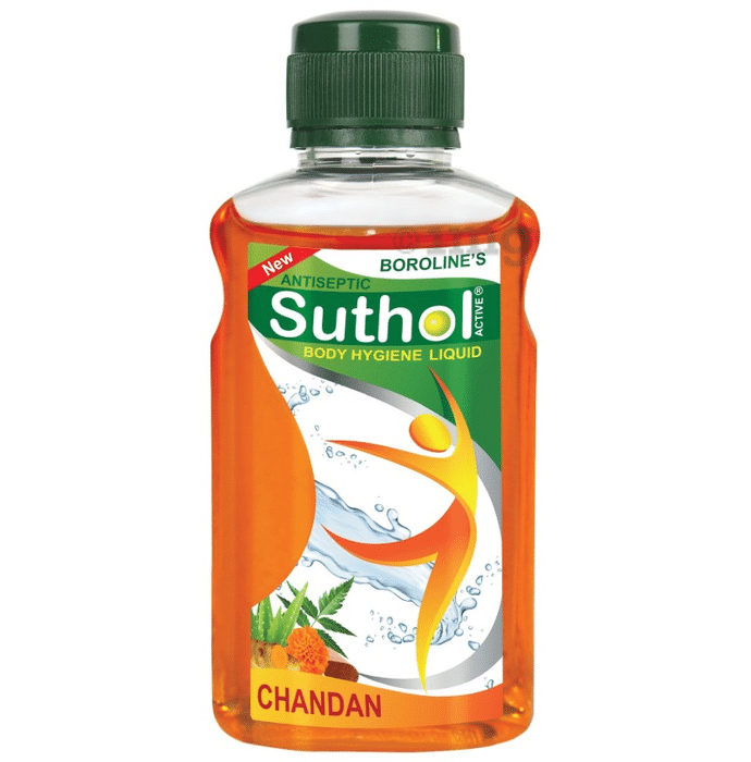 Boroline's Suthol Antiseptic Skin Hygiene Liquid Active Chandan