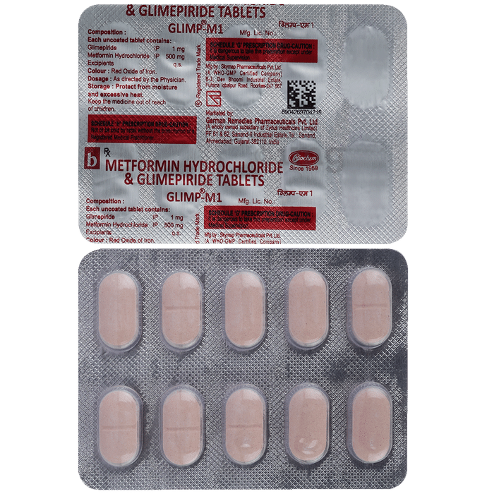 Glimp-M 1 Tablet