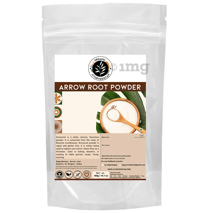 Organic Ayurvedistan Arrow Root Powder