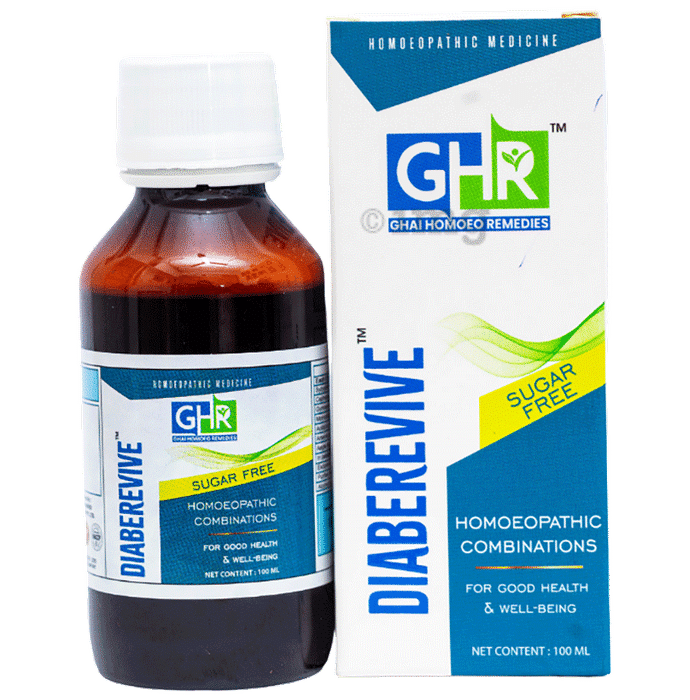 Ghai Homoeo Remedies Diaberive Syrup