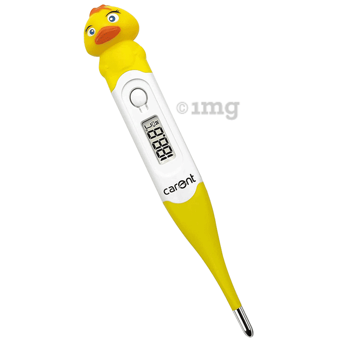 Carent DMT437 Waterproof Instant Flexible Digital Thermometer for Kids Duck