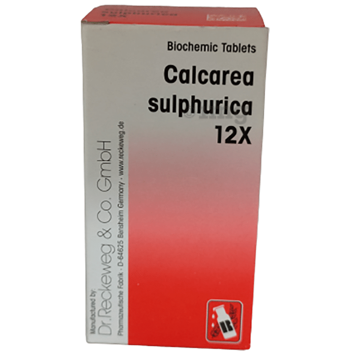 Dr. Reckeweg Calcarea Sulphurica Biochemic Tablet 12X