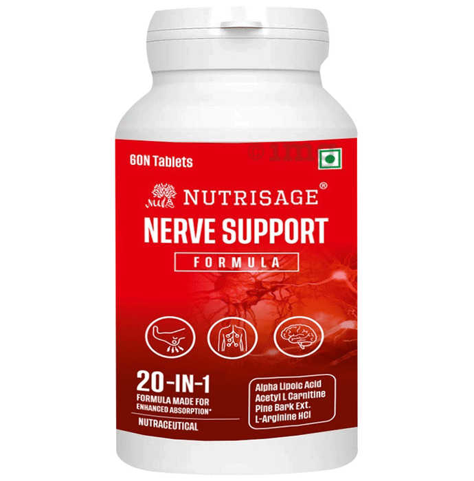Nutrisage Nerve Support 20 in 1 Formula Tablet