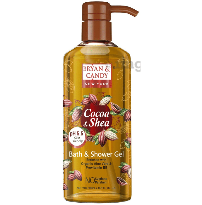 Bryan & Candy Cocoa & Shea Butter Bath & Shower Gel