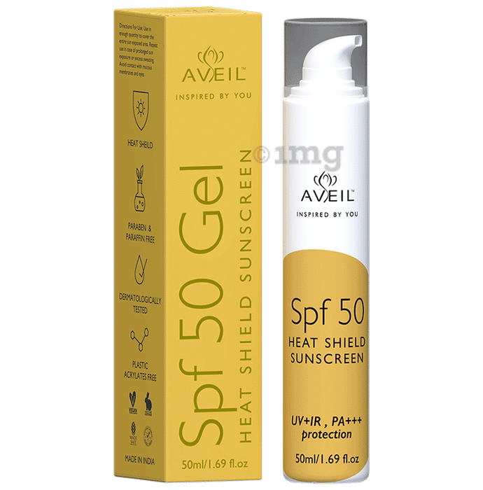 Aveil With Heat Shield Gel SPF 50