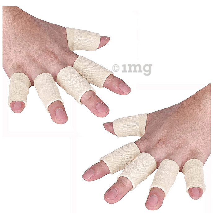 Joyfit Finger Sleeves for Support Ivory