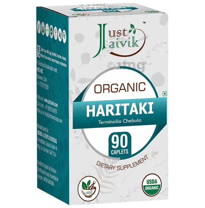 Just Jaivik Organic Haritaki Caplet