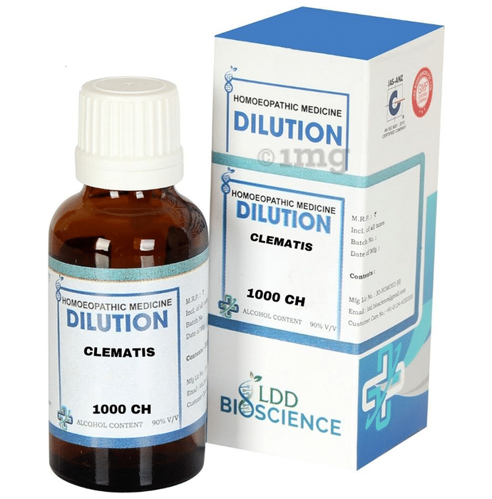 LDD Bioscience Clematis Dilution 1000 CH