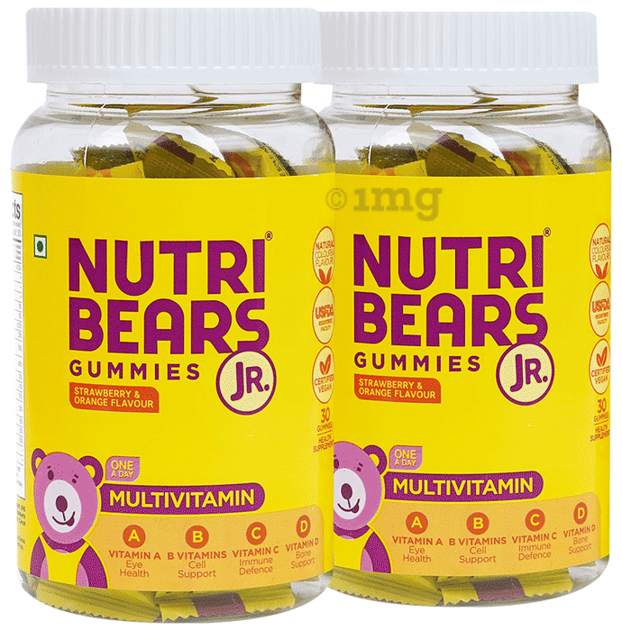 NutriBears Multivitamin Gummies for Kids' Growth & Immunity