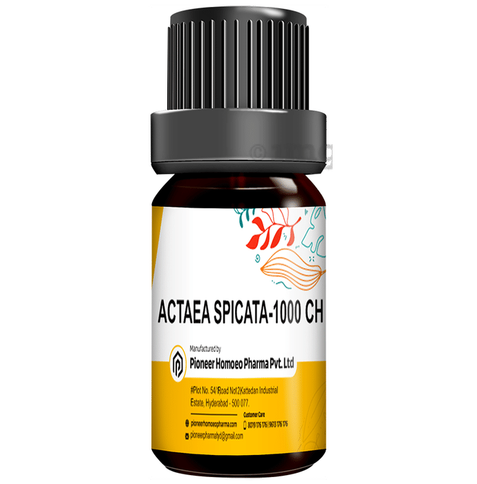 Pioneer Pharma Actaea Spicata Globules Pellet Multidose Pills 1000 CH