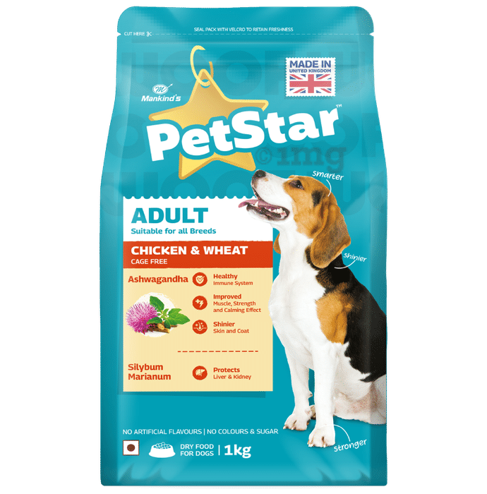Petstar Adult Dry Dog Food Chicken & Wheat