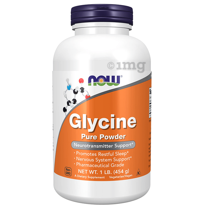 Now Foods Glycine Pure Powder