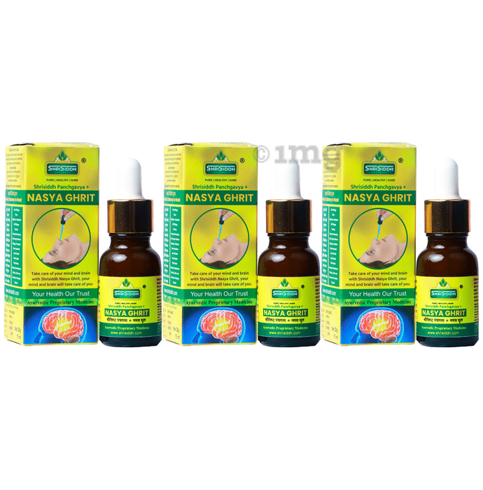 Shrisiddh Panchgavya + Nasya Ghrit (15ml Each)