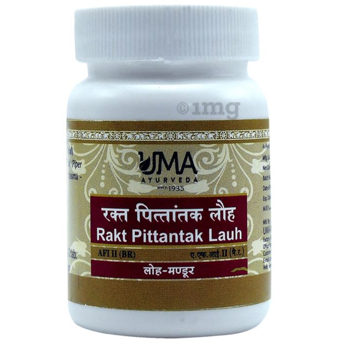 Uma Ayurveda Rakta Pittantak Lauha Tablet