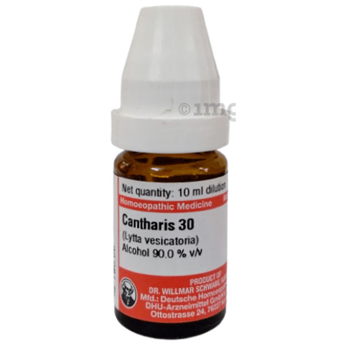 Dr Willmar Schwabe Germany Cantharis Dilution 30