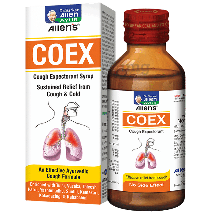 Allen Coex Cough Expectorant Syrup